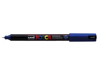 Verfstift Posca PC1MR Extra Fijne punt 0,7mm Donkerblauw - 1