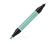 Tekenstift Faber-Castell Pitt Artist Pen duo marker 161 phthalogroen