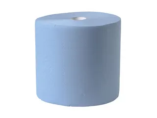 Poetspapier verlijmd blauw 360 Meter 3-laags - 1