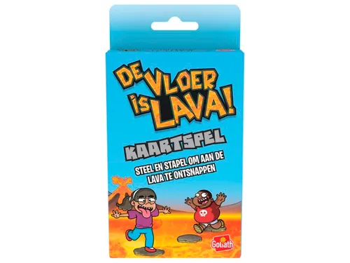 Goliath De Vloer Is Lava Kaartspel 5+