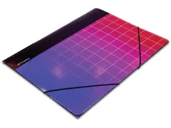 Glitch elastomap met kleppen, ft A4