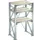 uittrekstelling voor zware lasten,HxBxD 2000x1290x860mm,vaklast 1000kg