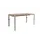 Bureau Linesto N4 hoogte instelbaar 160x80cm honey castello 25mm alu