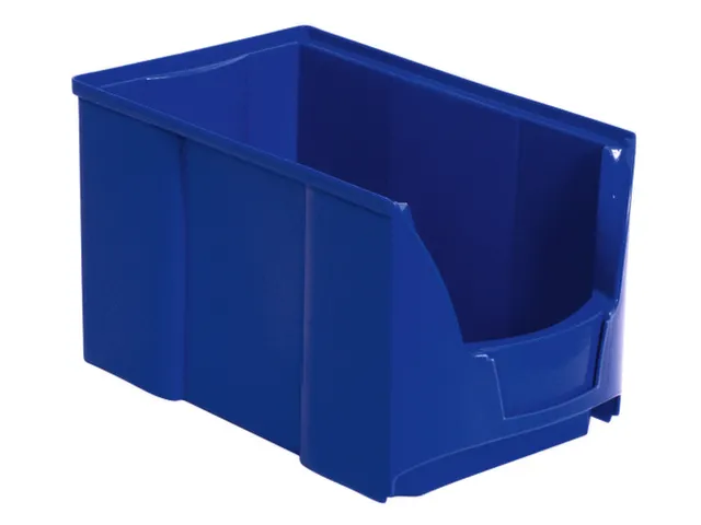 Zichtbak Hxbxd 200x200x360/310mm Pe Blauw