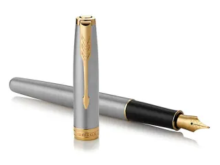 Vulpen Parker Sonnet Stainless steel GT Fijn - 6