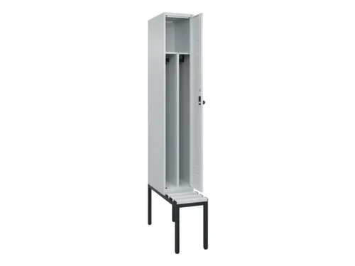 locker voor scheiding van kleding,HxBxD 2120x300x815mm,1vak