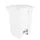 Contitop,afvalbak met pedaal 45L wit
