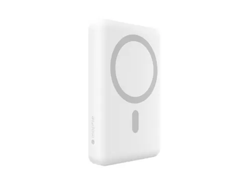 mophie Snap+ Powerstation, 10000 mAh, Draadloos opladen, Wit