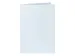 Carte de correspondance Papicolor double 105x148mm bleu bébé 6 pièc