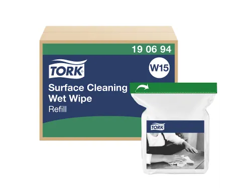 Tork 190694 Surface Cleaning Vochtige Reinigingsdoeken Navulling W15