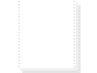 Zelfkopiërend Listingpapier 240x11 Inch 3-voud Afscheurbare Caroll