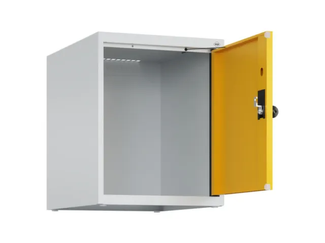 opzetkast,v. locker,1vak.,vak B 400mm,HxBxD 500x400x500mm,draaigrendel