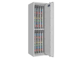 sleutelkluis,HxBxD 1400x400x420mm,896haak,romp RAL7035,front RAL7035