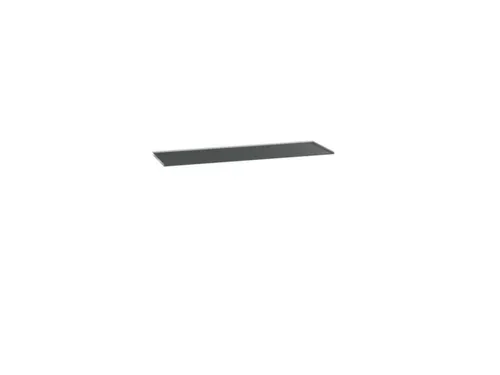 afrolrand,v. ladekast,BxD 1300x550mm,zwart