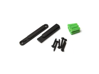 Wandcassette Afzetlint Zwart met 3 meter Zwarte trekband - 4