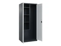 schoonmaakkast HxBxD 1850x800x500mm links 4vakken