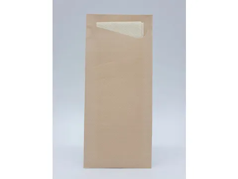 Bestekzakjes 8,5x19cm Sachetto Nature 500 stuks