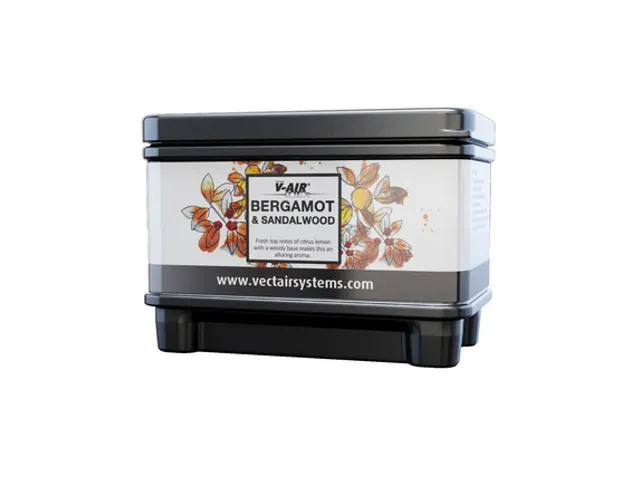 Luchtverfrisser V-AIR SOLID+ Vulling Bergamot & Sandalwood