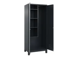 schoonmaakkast HxBxD 1950x800x500mm links 4vakken