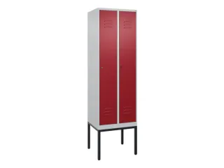 locker voor scheiding van kleding,HxBxD 2120x600x500mm,2vak - 1