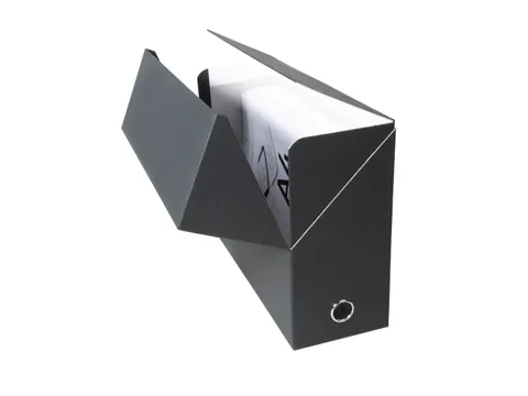 Transportdoos rug 120mm zwart