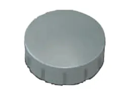 Magneet MAUL Solid 15mm 150gr grijs 10 stuks
