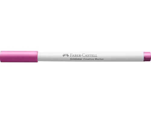 Marker creatief Faber-Castell Goldfaber brushpunt B hot magenta (kleur