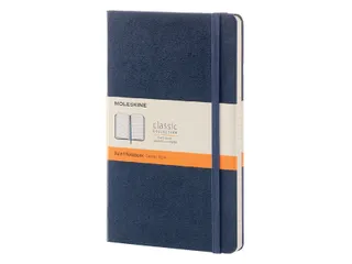 Notitieboek Moleskine large 130X210mm lijn hard cover sapphire blue - 1