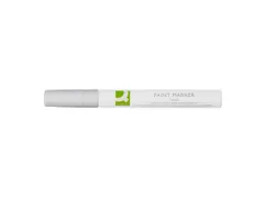 Q-CONNECT Paintmarker op oliebasis ronde punt 2-3mm Zilver