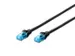 CAT 5e U-UTP patchkabel PVC AWG 26/7 Lengte 3m Zwart