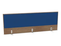 opzetpaneel,v. bureau,aanbouw achter,B 1600mm,NT-cherry,BN6016-blauw