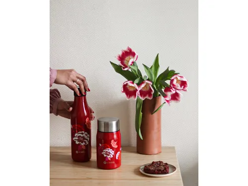 Lunchbox Les Artistes Paris 700ml geïsoleerd met lepel Asian Vibe