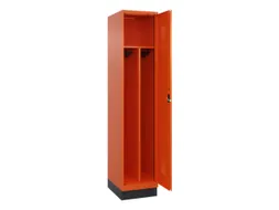 locker voor scheiding van kleding,HxBxD 1950x400x500mm,1vak