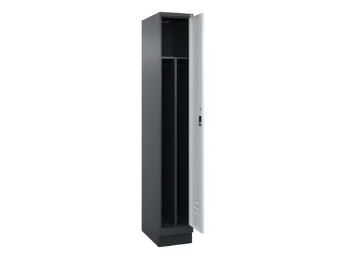 locker voor scheiding van kleding,HxBxD 1950x300x500mm,1vak