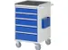 gereedschapswagen 975x580x650mm metaalblad 450kg 5 laden RAL5010