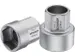 19 SK 17 Dopsleutel 1/2 inch,kort,17mm