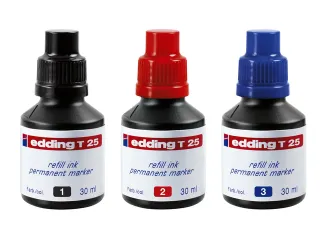 Viltstiftinkt edding T25 rood - 2