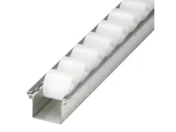 Rollenrails Cilindrische Rollen V.kunststof Afstand 28Mm L 3000Mm