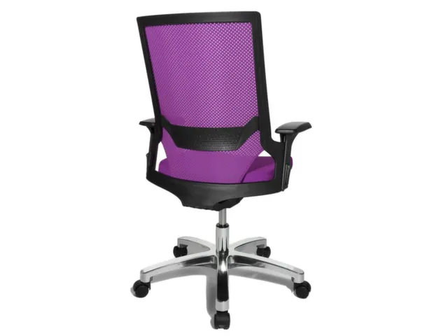 Siège De Bureau Pivotant Violâtre Assise Hxlxp 420-550X480X460Mm