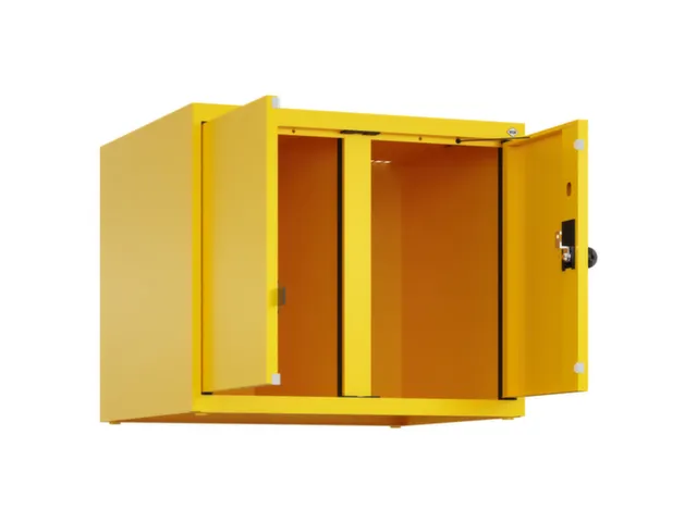 opzetkast,v. locker voor scheiding van kleding,2vak.,vak B 300mm