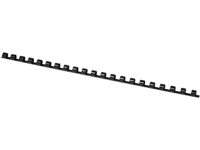 Bindruggen plastic A4 100 stuks 8mm (45 vellen) zwart