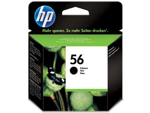 inktcartridge 56, 520 pagina's, OEM C6656AE, zwart
