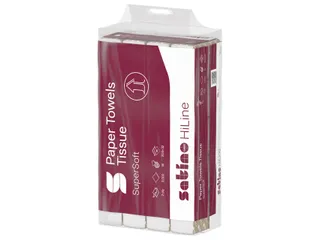 Handdoek Satino Prestige PT2 w-vouw 2-laags 20,6x32cm wit 276600 - 3