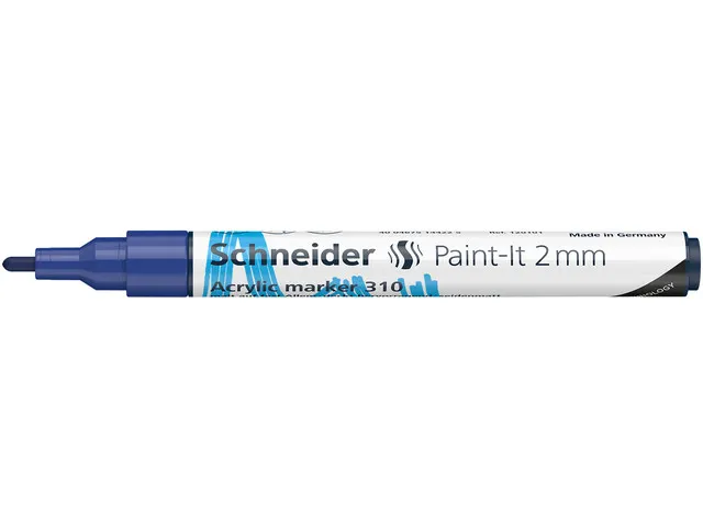 Acrylmarker Schneider Paint-It 310 2mm blauw