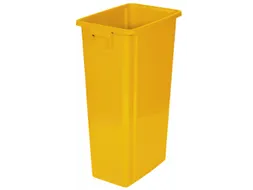 afvalverzamelaar,80l,HxBxD 762x320x460mm,romp PP geel,gesloten