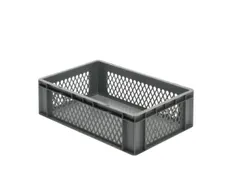 Euronorm-Stapelbak 33l H X L X B 175x600x400mm Grijs