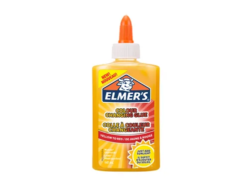 Kinderlijm Elmer's kleurveranderde geel