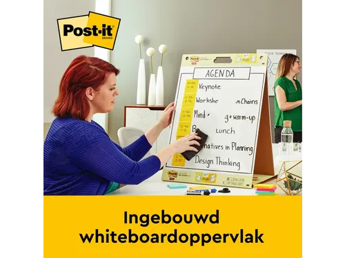 Meeting chart 3M Post-it 563 508x584mm blanco