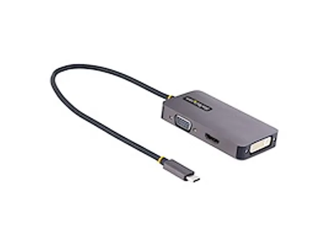 Adaptateur d'écran USB-C Adaptateur USB C vers HDMI DVI VGA 4K 60Hz