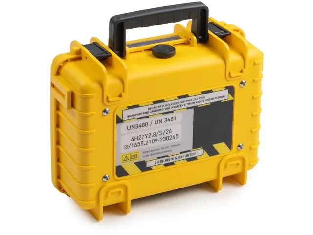 Lithium-Ion Koffer - Opladen En Vervoeren geel 4,1 liter